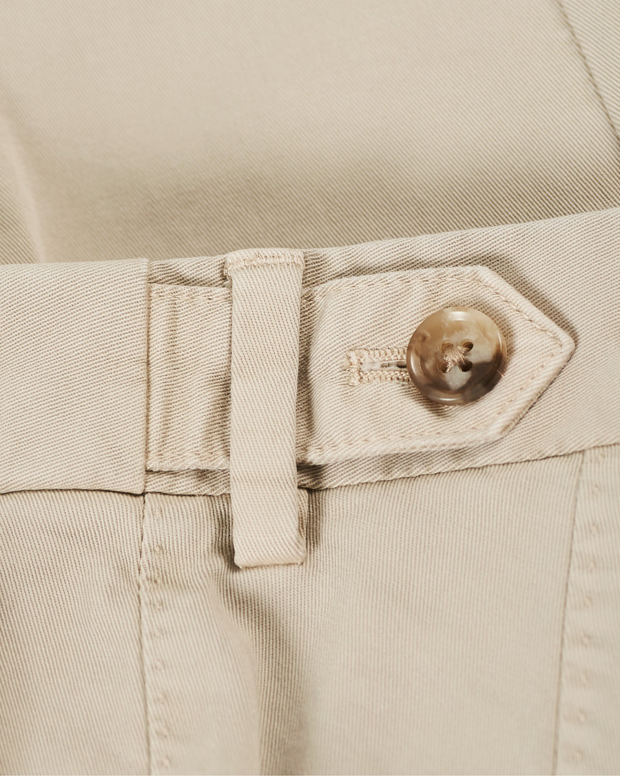 Herr | Byxor | Oscar Jacobson | Danwick Side Adjusters Chino Beige