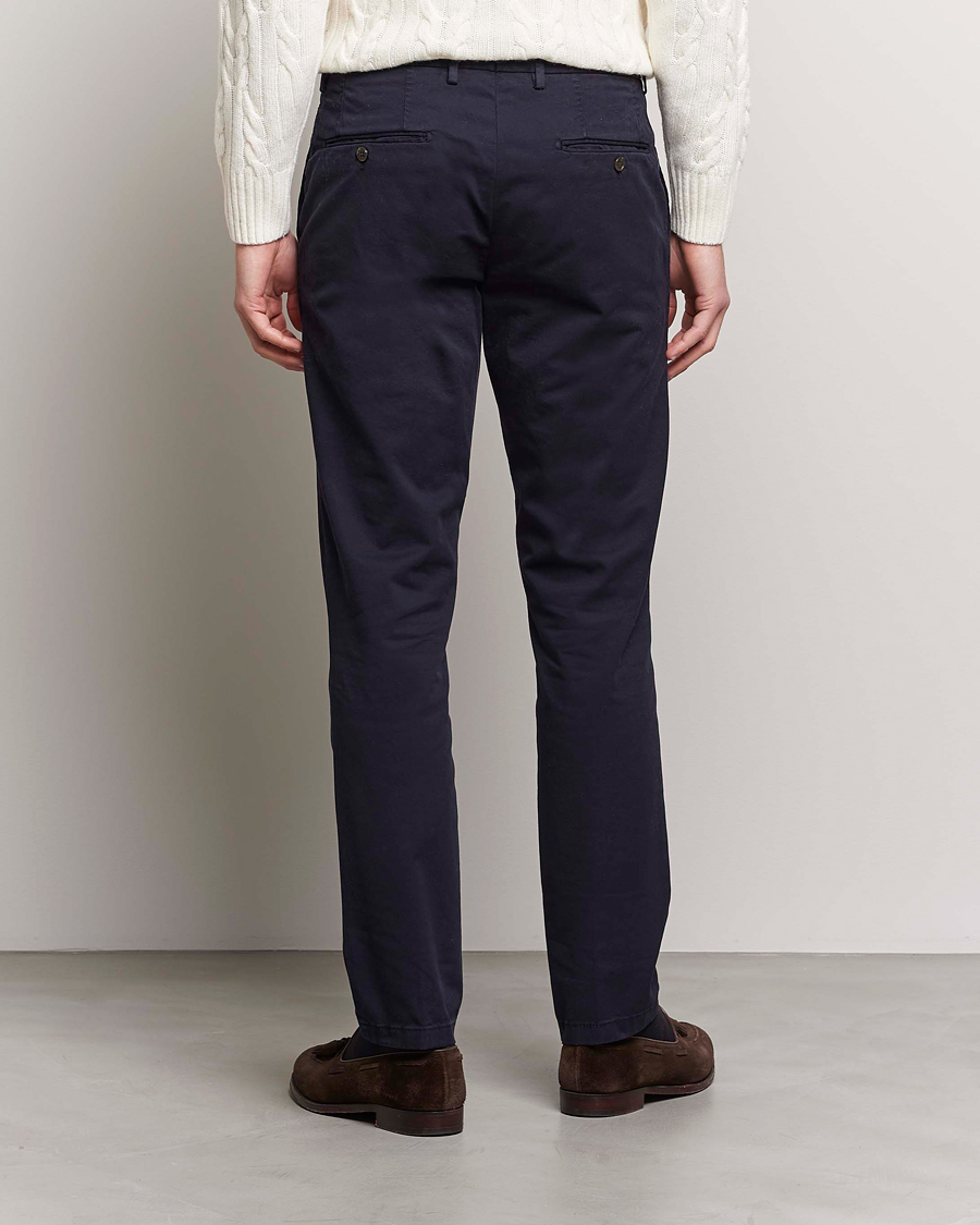 Herr | Byxor | Oscar Jacobson | Danwick Side Adjusters Chino Navy