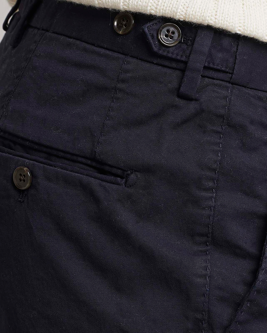 Herr | Byxor | Oscar Jacobson | Danwick Side Adjusters Chino Navy