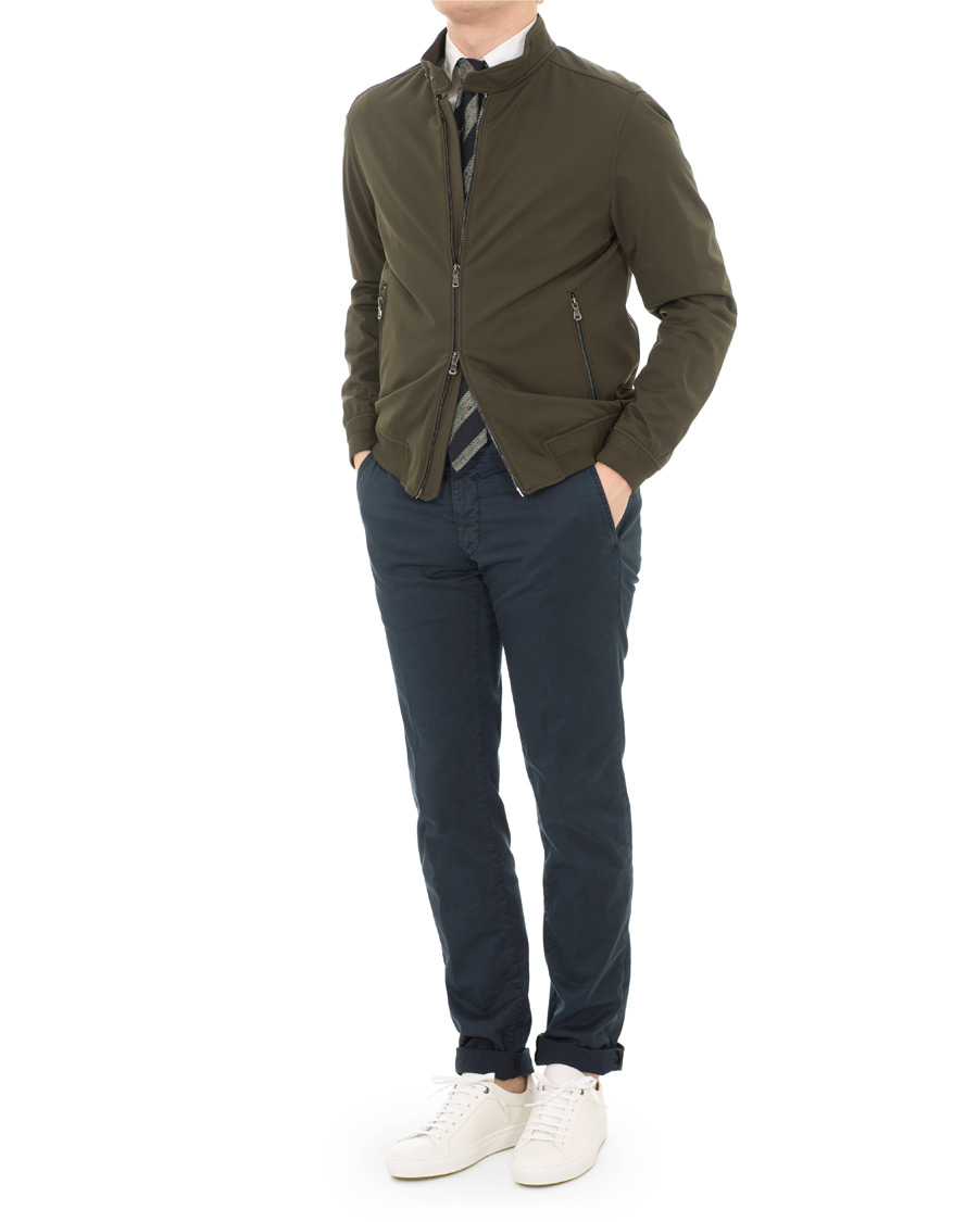 Herr | Jackor | Oscar Jacobson | Harrys Harrington Jacket Green