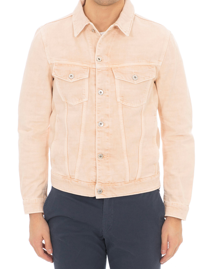 Herr | Jackor | J.Lindeberg | Ran Carlos Denim Jacket Summer Beige