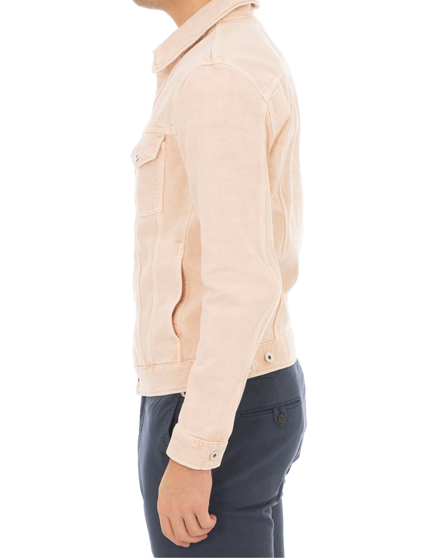 Herr | Jackor | J.Lindeberg | Ran Carlos Denim Jacket Summer Beige