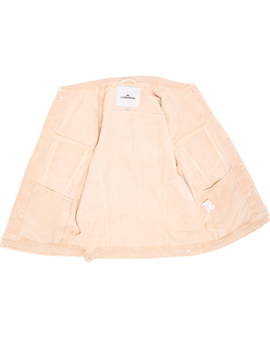Herr | Jackor | J.Lindeberg | Ran Carlos Denim Jacket Summer Beige