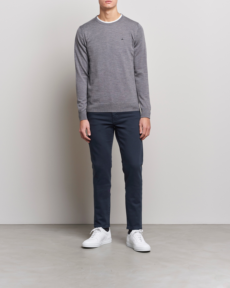 Herr | Byxor | J.Lindeberg | Jay Solid Stretch 5-Pocket Pants Navy