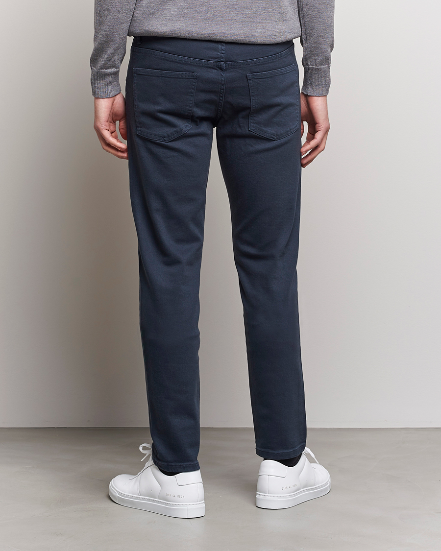 Herr | Byxor | J.Lindeberg | Jay Solid Stretch 5-Pocket Pants Navy