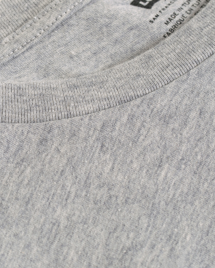 Herr | T-Shirts | Levi's | Boxtab Graphic Tee Midtone Heather Grey