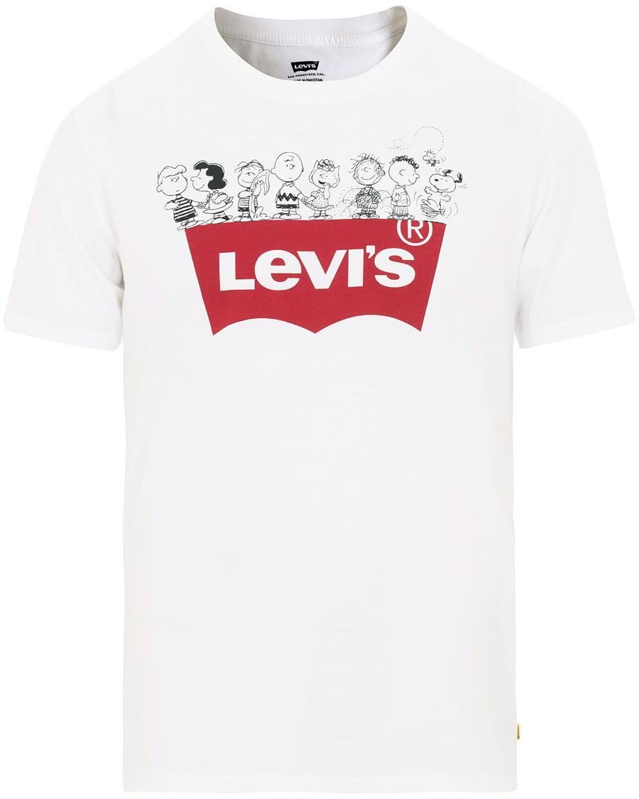 Herr | T-Shirts | Levi's | Peanuts Gang Tee White
