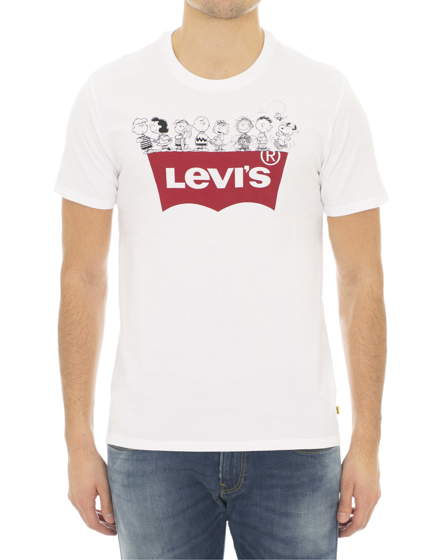 Herr | T-Shirts | Levi's | Peanuts Gang Tee White