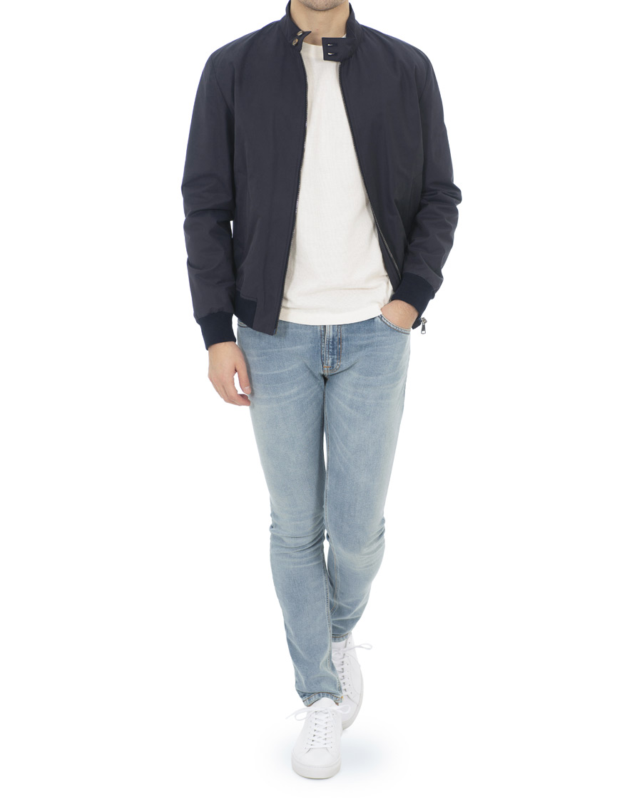 Herr | Jeans | Nudie Jeans | Skinny Lin Organic Jeans Light Blue Power
