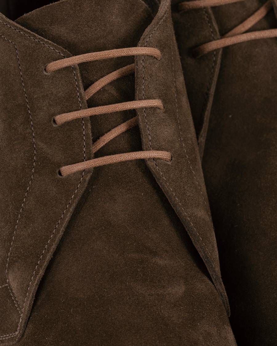 Herr | Edward Green Shanklin Unlined Chukka Boot Mocha Suede | Edward Green | Shanklin Unlined Chukka Boot Mocha Suede