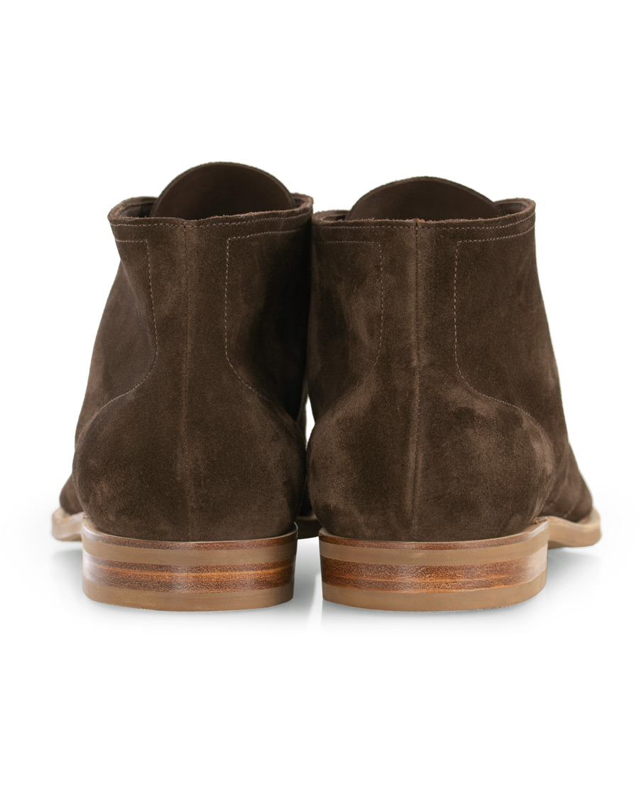 Herr | Edward Green Shanklin Unlined Chukka Boot Mocha Suede | Edward Green | Shanklin Unlined Chukka Boot Mocha Suede