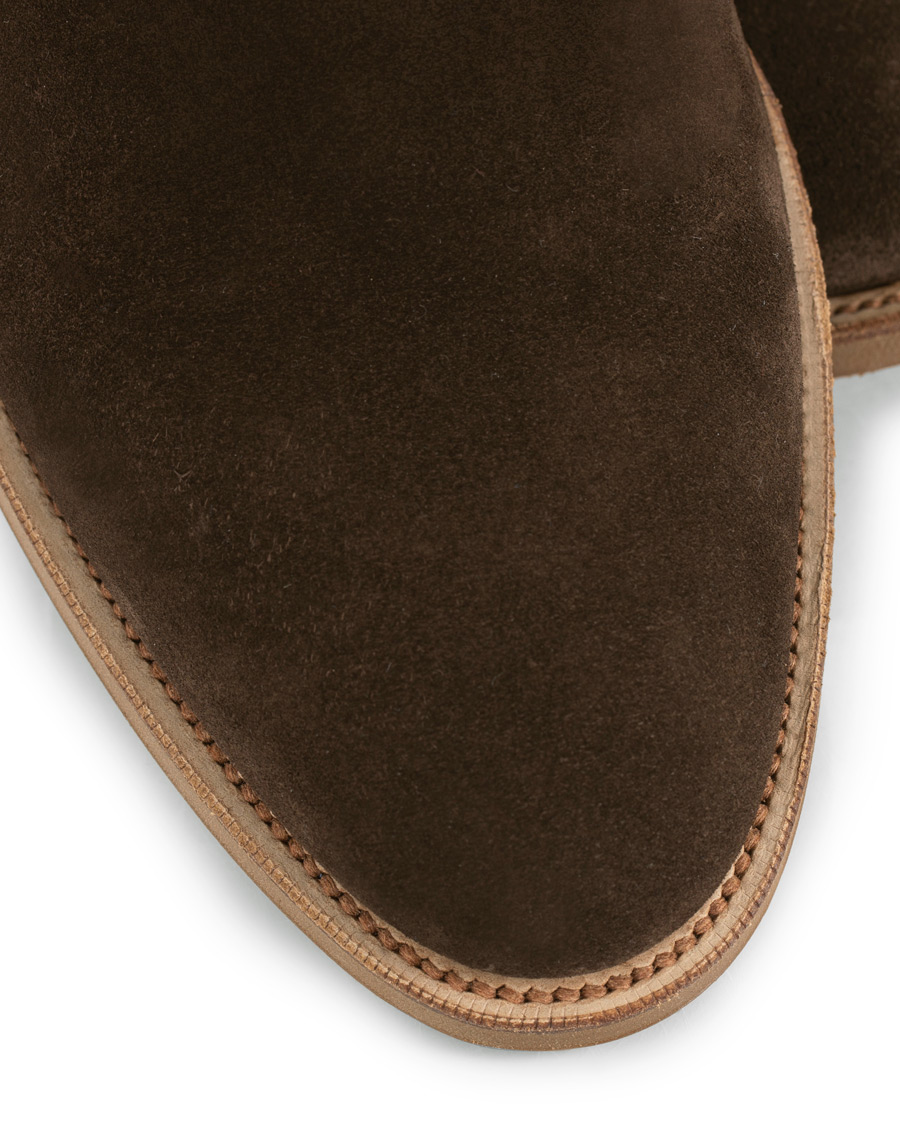 Herr | Edward Green Shanklin Unlined Chukka Boot Mocha Suede | Edward Green | Shanklin Unlined Chukka Boot Mocha Suede