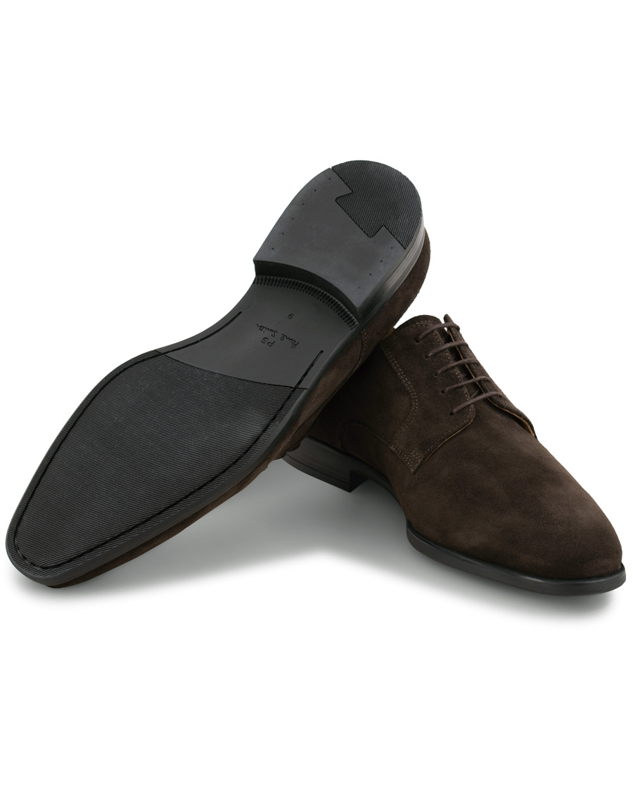 Herr | PS Paul Smith Daniel Rubber Sole Oxford Dark Brown Suede | PS Paul Smith | Daniel Rubber Sole Oxford Dark Brown Suede