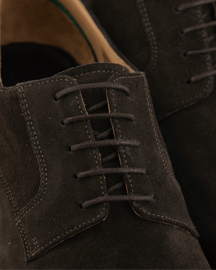 Herr | PS Paul Smith Daniel Rubber Sole Oxford Dark Brown Suede | PS Paul Smith | Daniel Rubber Sole Oxford Dark Brown Suede