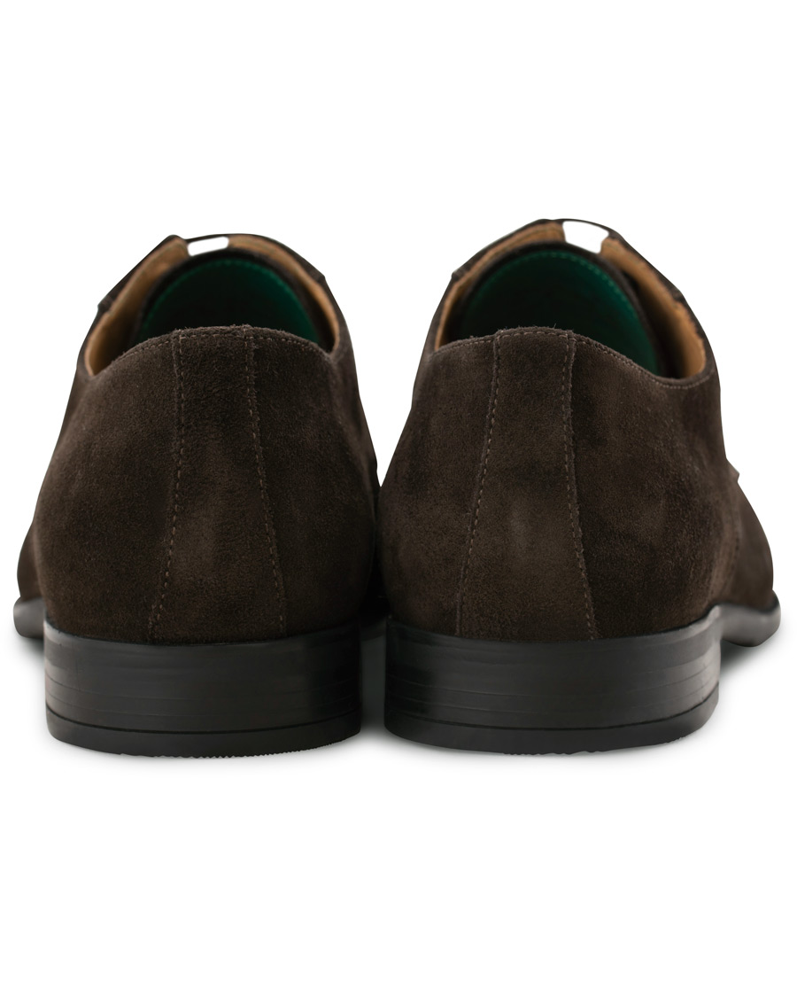 Herr | PS Paul Smith Daniel Rubber Sole Oxford Dark Brown Suede | PS Paul Smith | Daniel Rubber Sole Oxford Dark Brown Suede