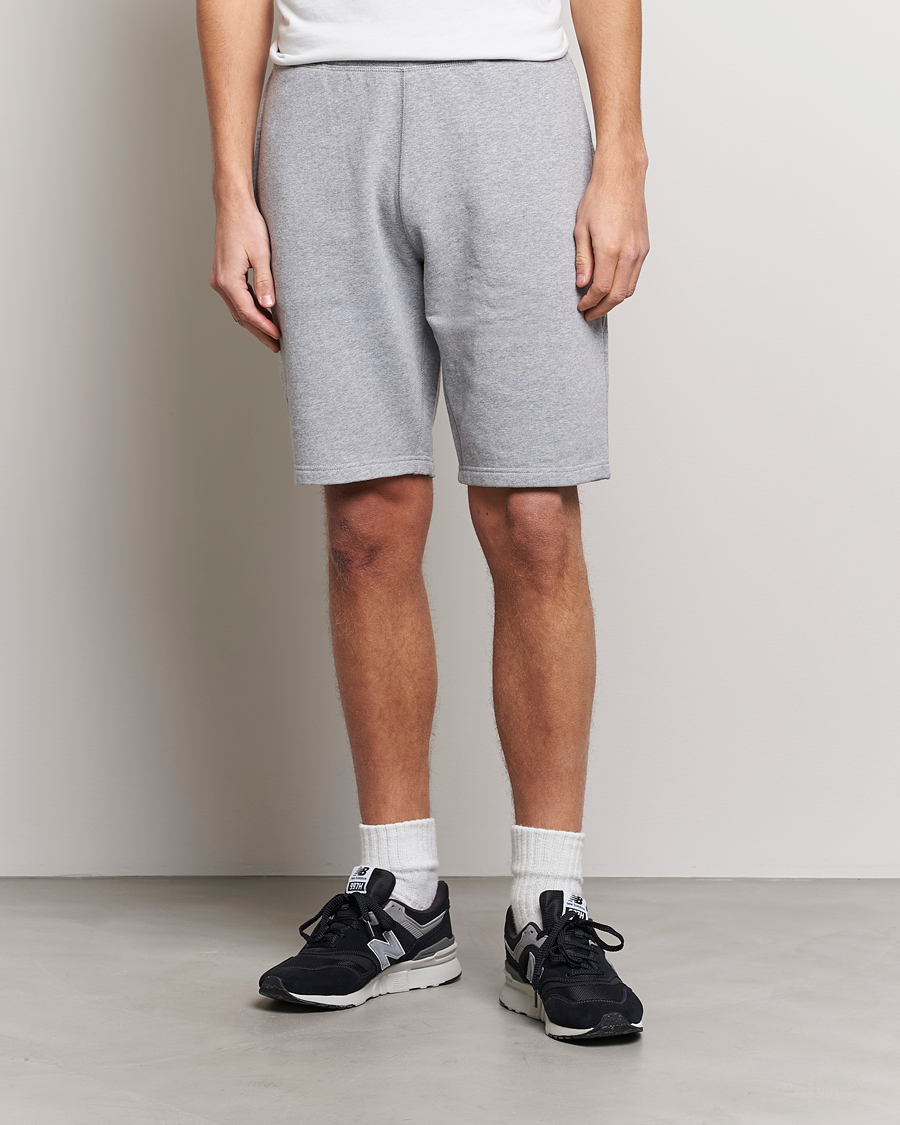 Herr | Realisation | Sunspel | Loopback Shorts Grey Melange