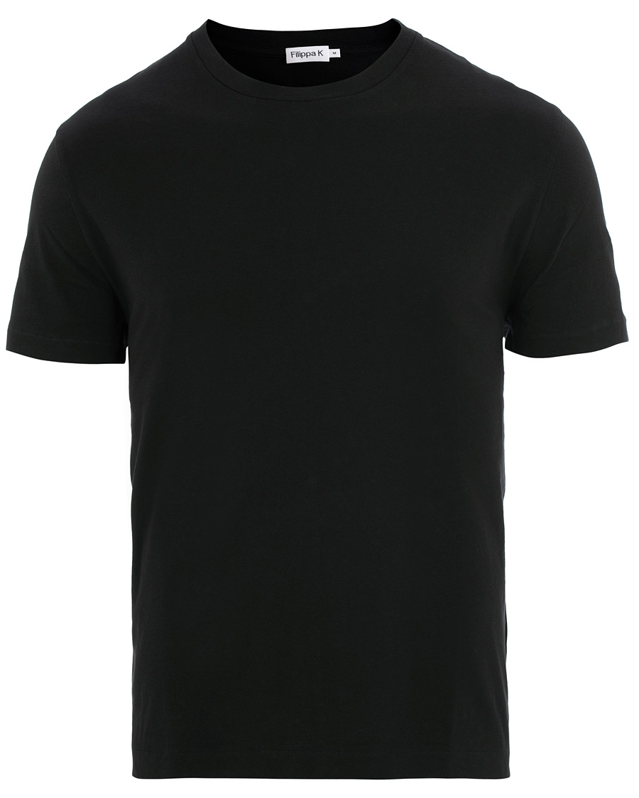 Herr | T-Shirts | Filippa K | Single Jersey Regular Tee Black