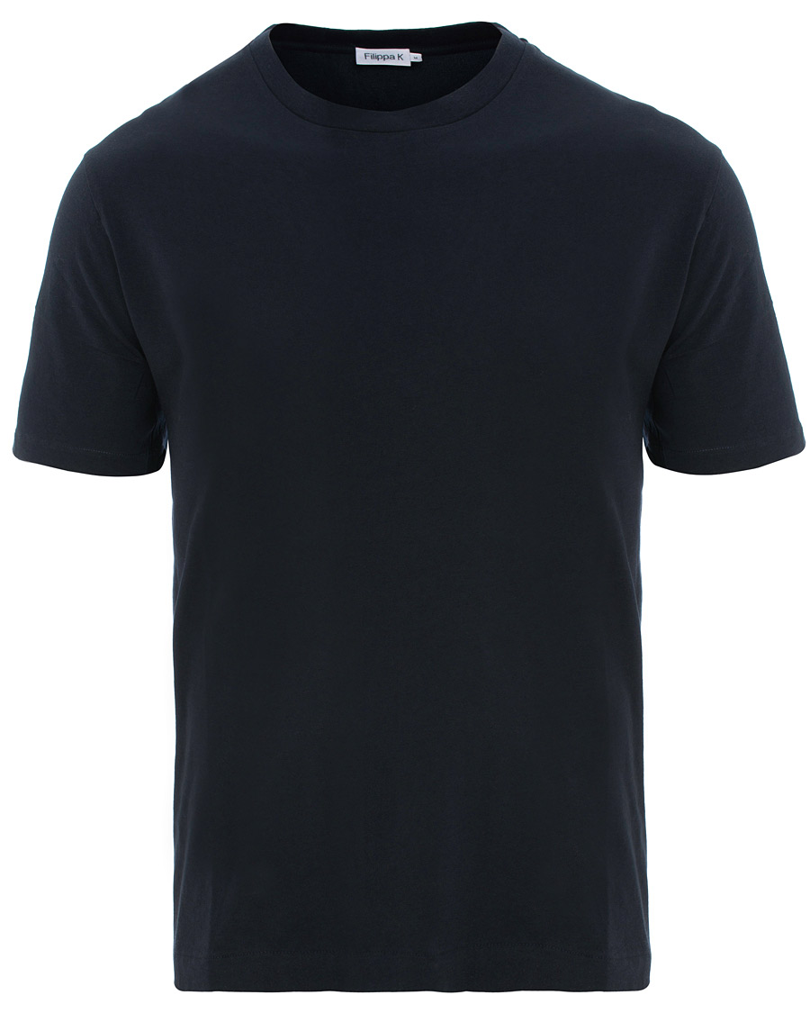 Herr | T-Shirts | Filippa K | Single Jersey Regular Tee Navy
