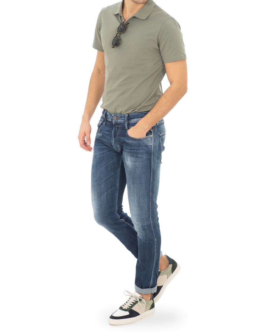 Herr | Filippa K Robert Low Mix Sneakers Limestone | Filippa K | Robert Low Mix Sneakers Limestone