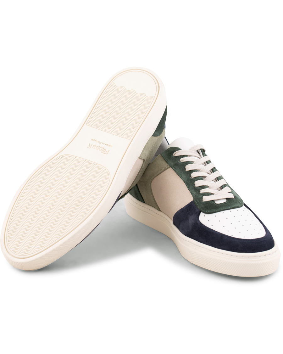 Herr | Filippa K Robert Low Mix Sneakers Limestone | Filippa K | Robert Low Mix Sneakers Limestone