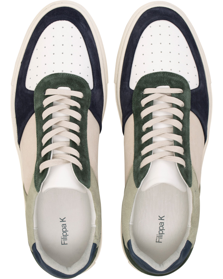 Herr | Filippa K Robert Low Mix Sneakers Limestone | Filippa K | Robert Low Mix Sneakers Limestone
