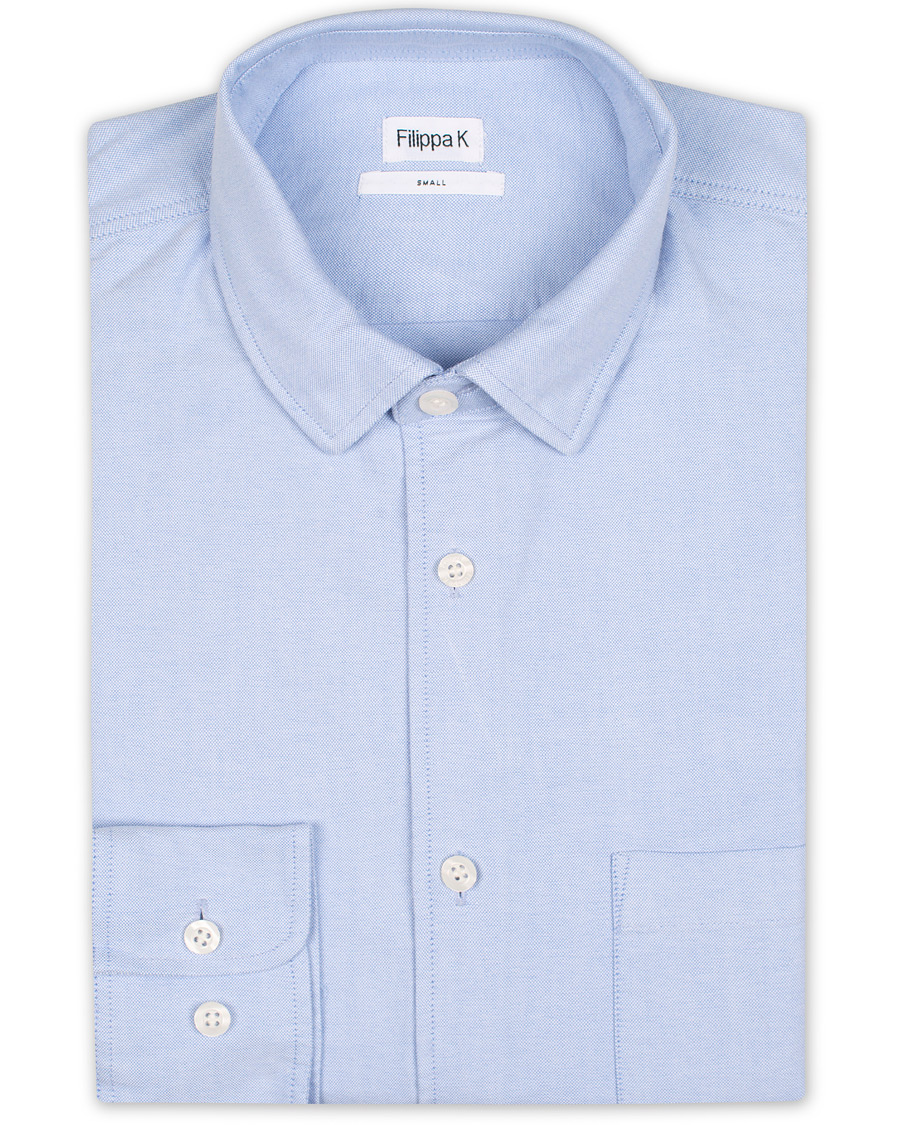 Herr | Skjortor | Filippa K | Tim Oxford Shirt Light Blue