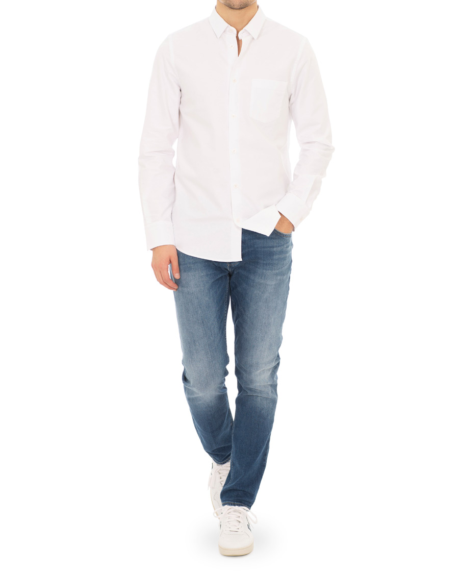 Herr | Skjortor | Filippa K | Tim Oxford Shirt White