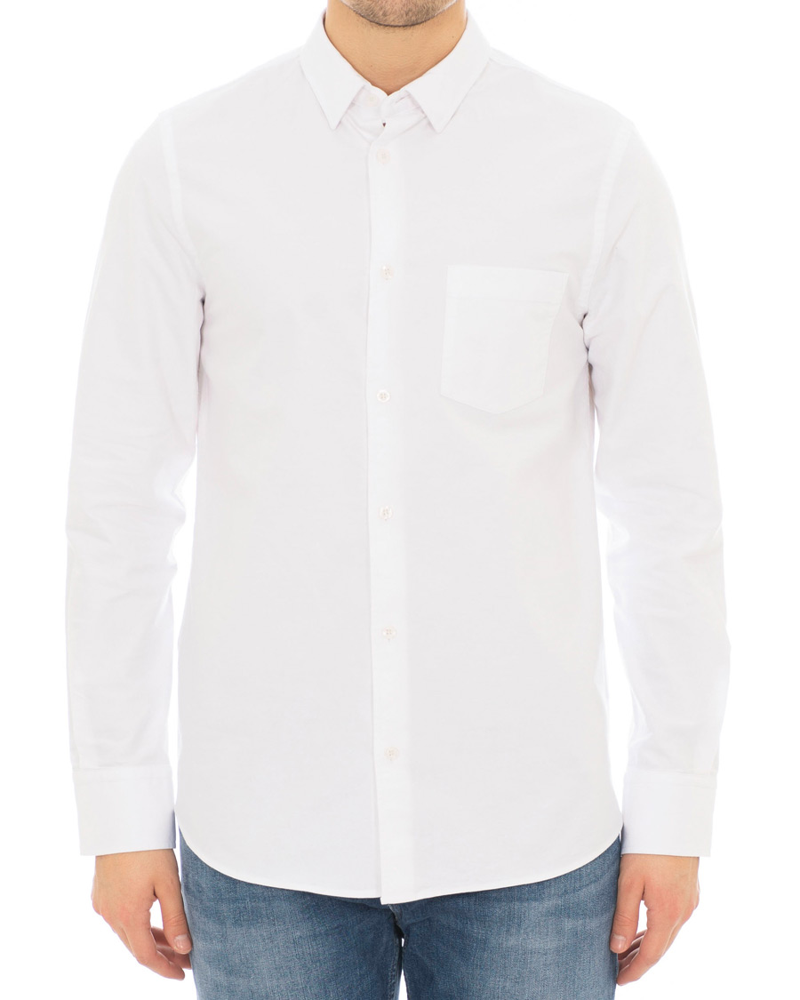 Herr | Skjortor | Filippa K | Tim Oxford Shirt White