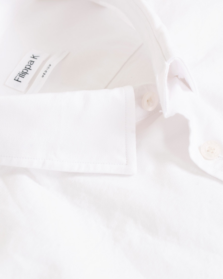 Herr | Skjortor | Filippa K | Tim Oxford Shirt White