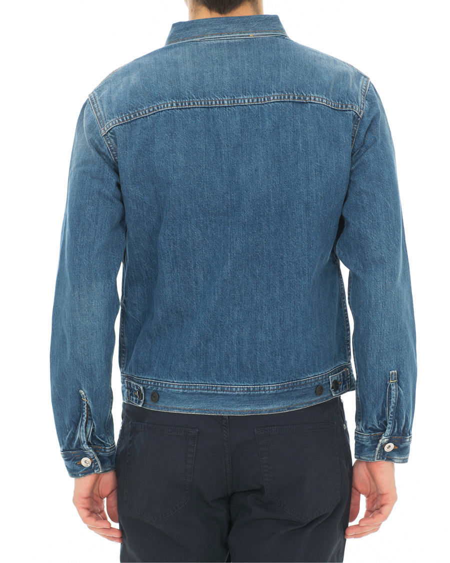 Herr | Jackor | Tiger of Sweden Jeans | Crust Zip Jeans Jacket Dust Blue