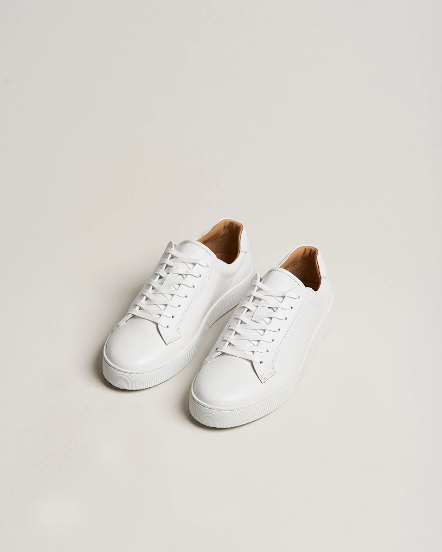 Herr | Tiger of Sweden | Tiger of Sweden | Salas Leather Sneaker White