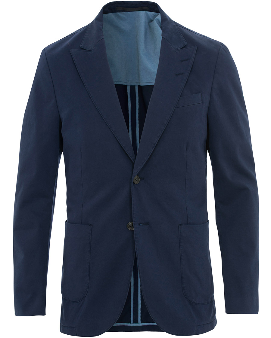 Herr | Kavajer | Tiger of Sweden | 1903 Peak Lapel Blazer Blue