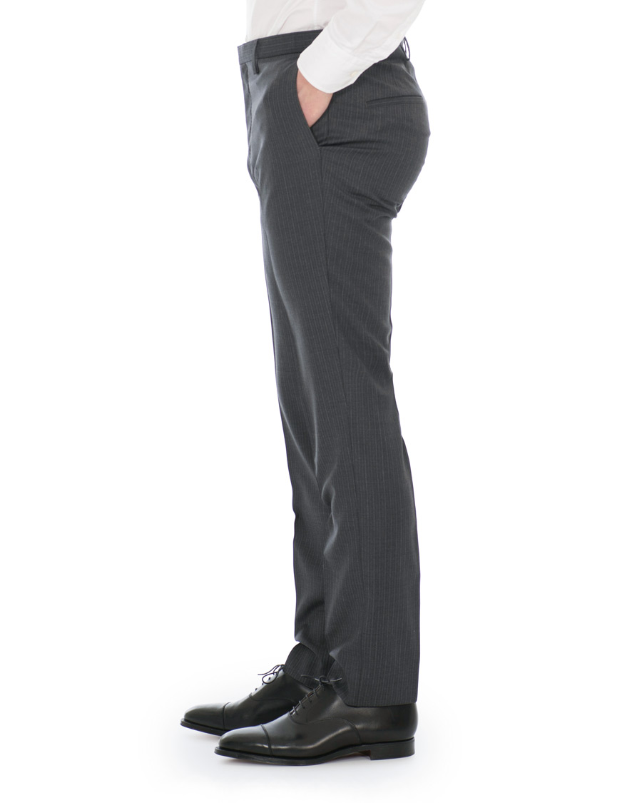 Herr | Byxor | Tiger of Sweden | Todd Pinstripe Trousers Grey