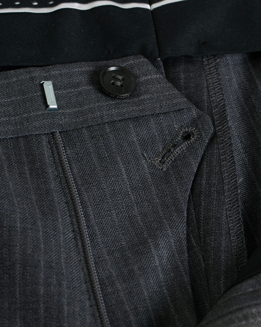 Herr | Byxor | Tiger of Sweden | Todd Pinstripe Trousers Grey