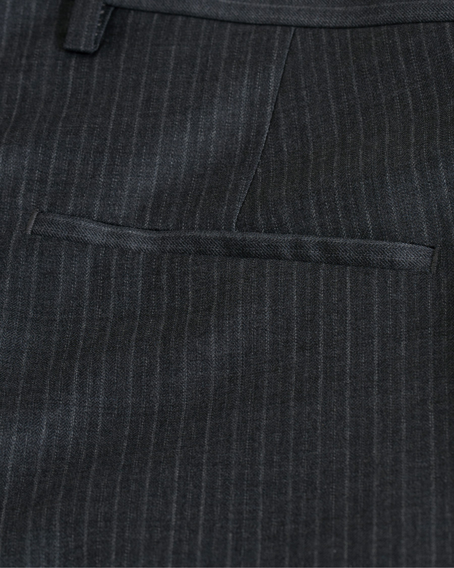 Herr | Byxor | Tiger of Sweden | Todd Pinstripe Trousers Grey