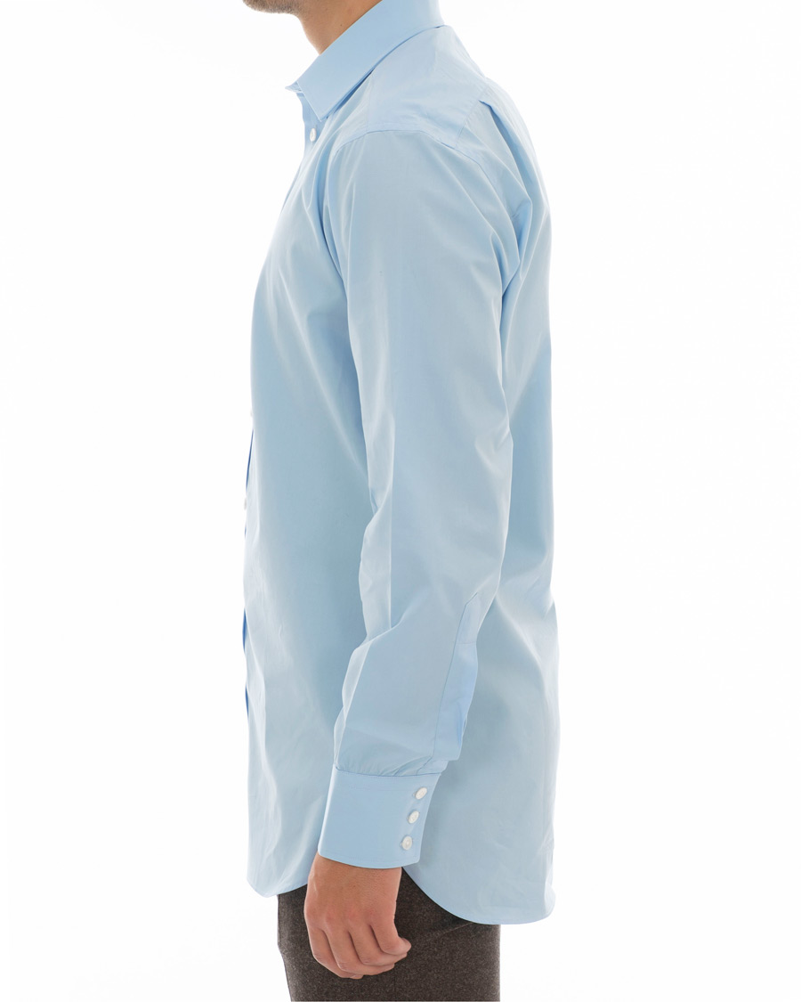 Herr | Skjortor | Turnbull & Asser | Regular Fit T&A Collar Poplin Shirt Light Blue
