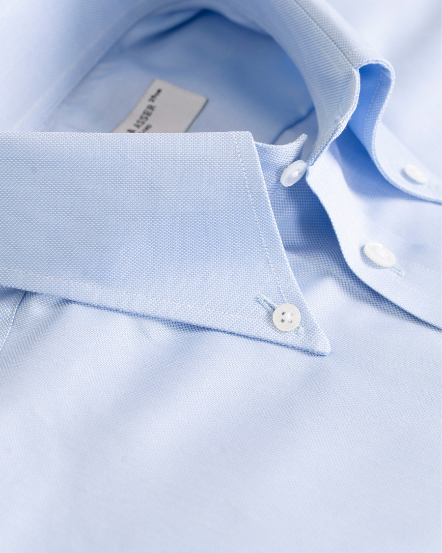 Herr | Skjortor | Turnbull & Asser | Regular Fit Oxford Button Down Shirt Light Blue