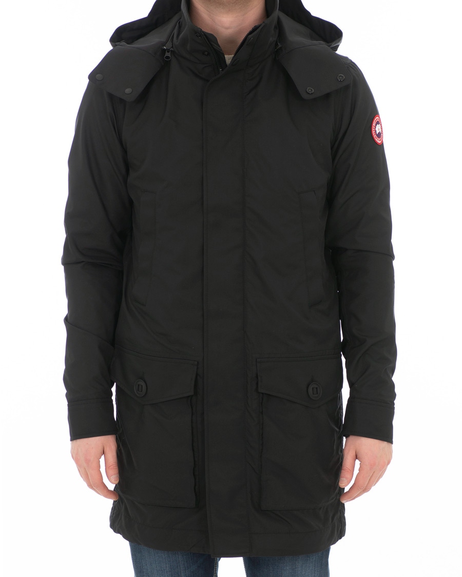 Herr | Jackor | Canada Goose | Crew Trench Black
