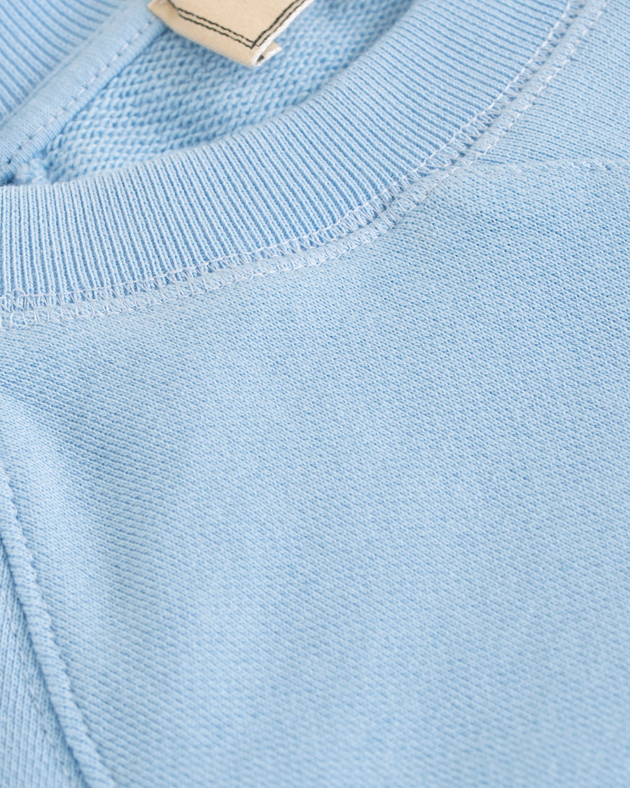 Herr | Tröjor | Maison Kitsuné | Sweatshirt Parisien Light Blue