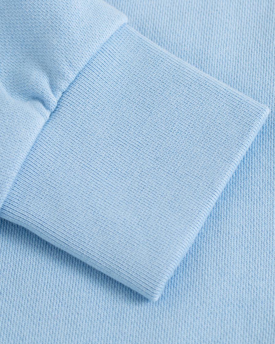 Herr | Tröjor | Maison Kitsuné | Sweatshirt Parisien Light Blue