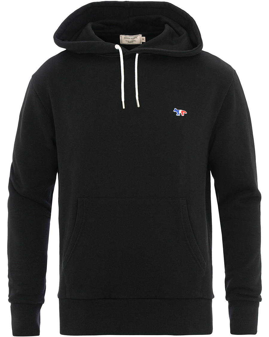 Herr | Tröjor | Maison Kitsuné | Hoodie Tricolor Fox Patch Black