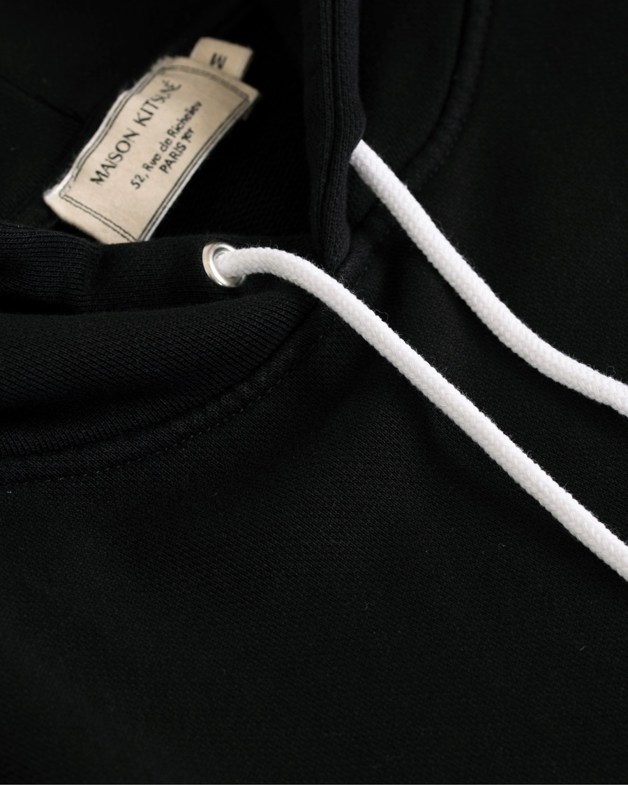 Herr | Tröjor | Maison Kitsuné | Hoodie Tricolor Fox Patch Black