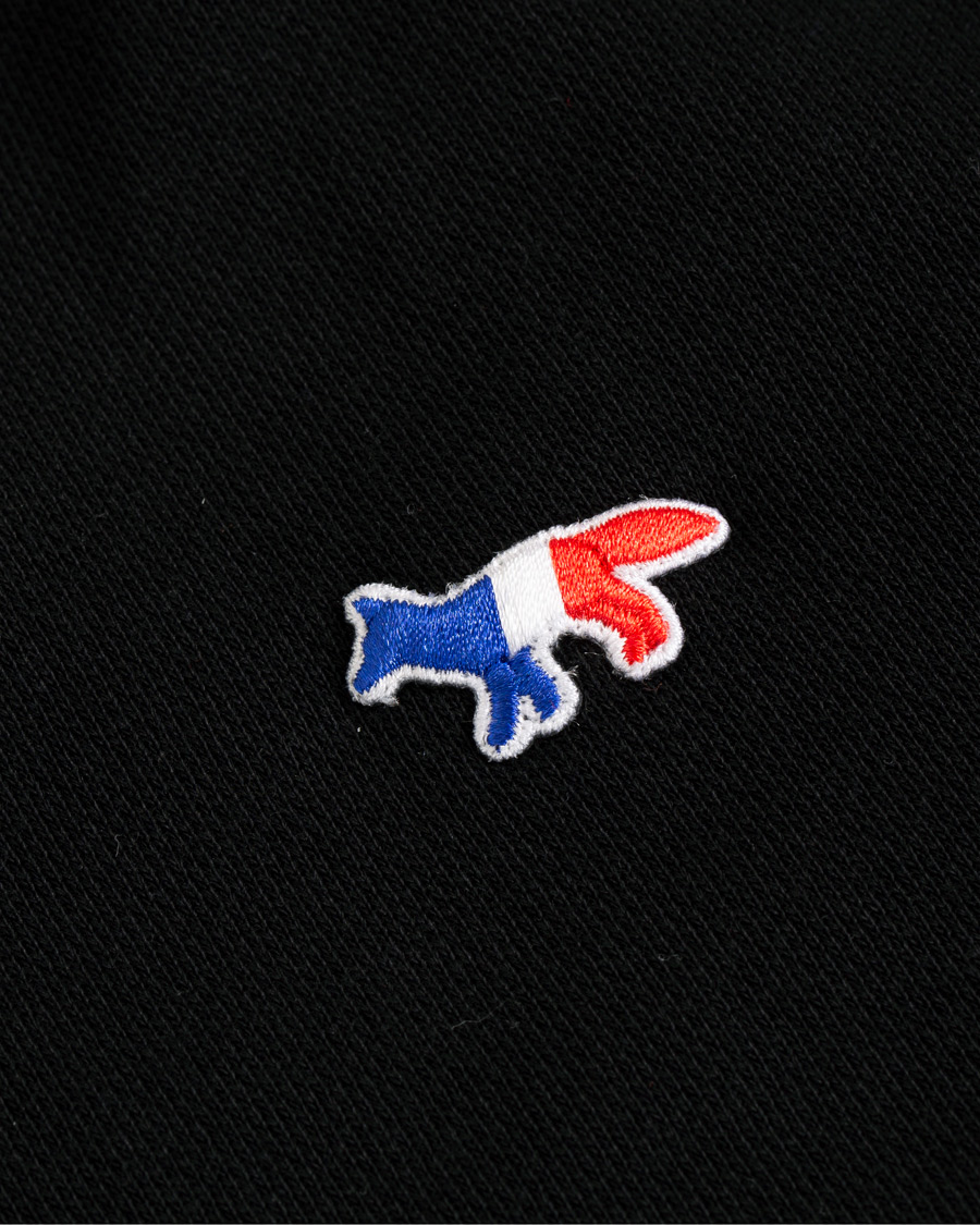 Herr | Tröjor | Maison Kitsuné | Hoodie Tricolor Fox Patch Black