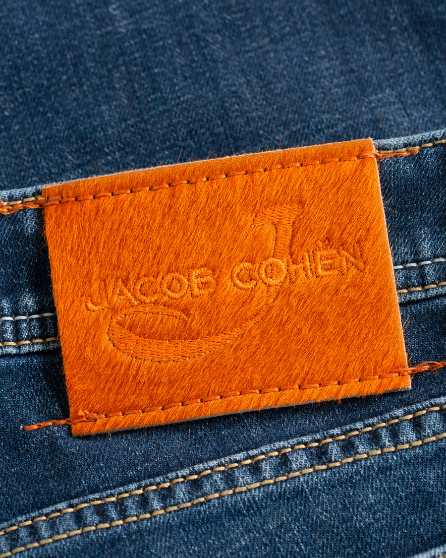 Herr | Jeans | Jacob Cohën | 622 Slim Fit Jeans Mid Blue 