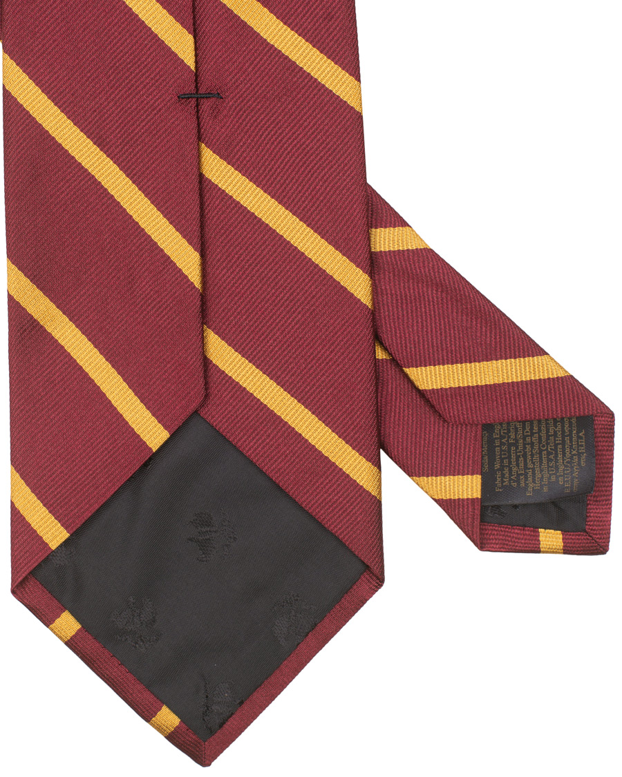 Herr | Brooks Brothers Striped Tie 8 cm Burgundy | Brooks Brothers | Striped Tie 8 cm Burgundy