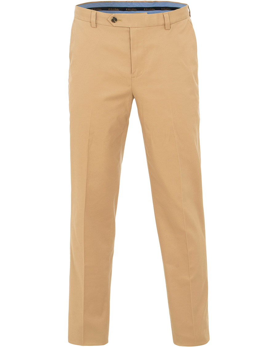 Herr | Byxor | Brooks Brothers | Milano Stretch Chino Khaki W31L34