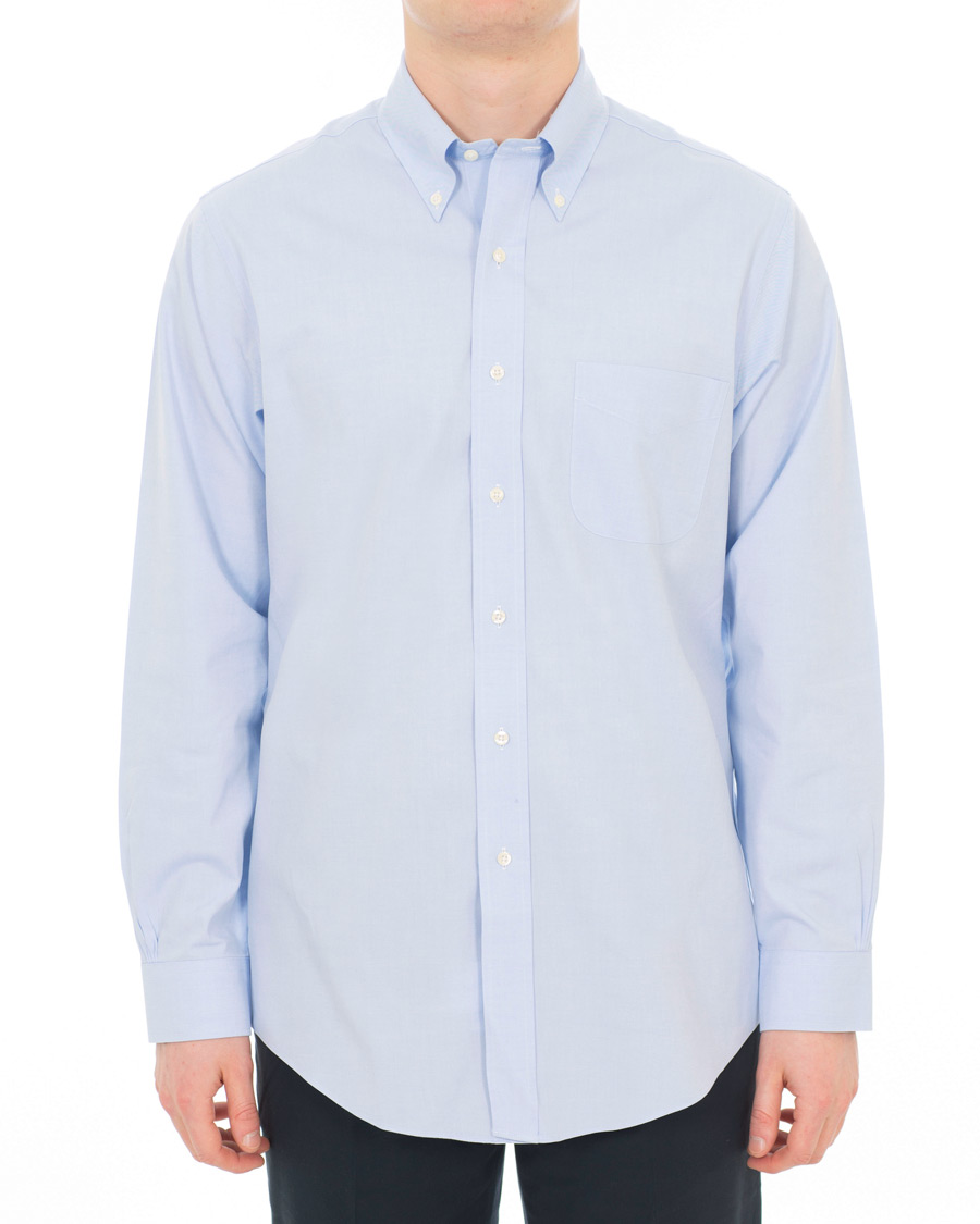 Herr | Skjortor | Brooks Brothers | Regent Fit Non Iron Pocket Shirt Light Blue