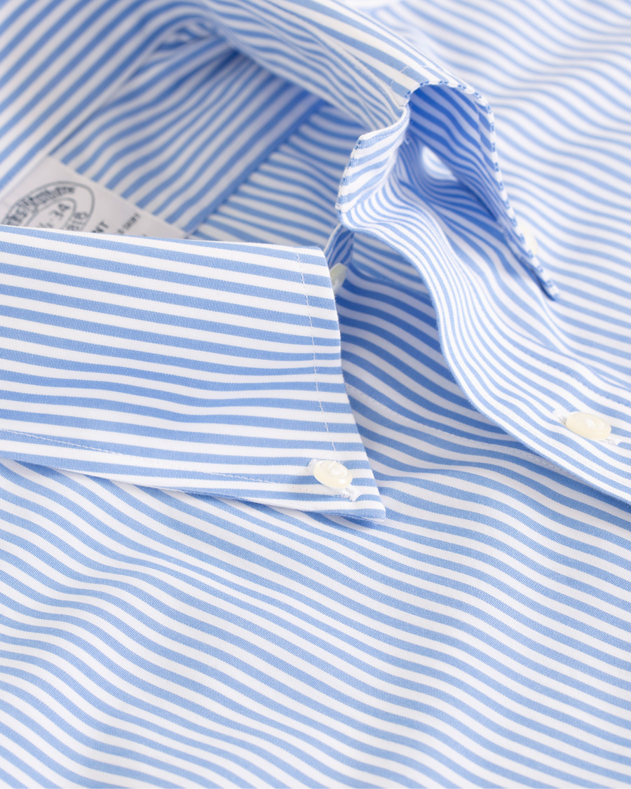 Herr | Skjortor | Brooks Brothers | Regent Fit Non Iron Bengal Shirt Light Blue