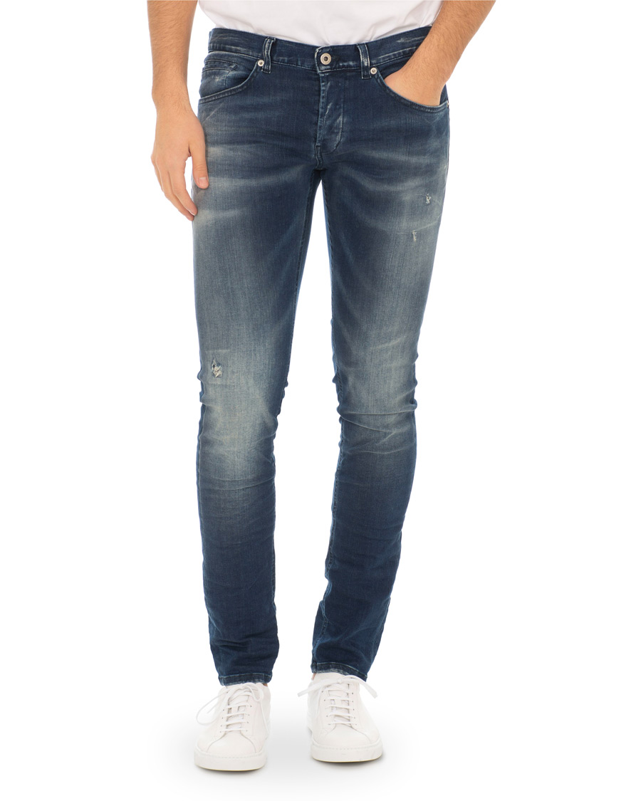 Herr |  | Dondup | George Shredded Jeans Blue