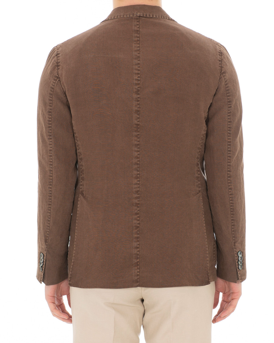 Herr | Kavajer | The Gigi | Art Irish Linen Blazer Brown